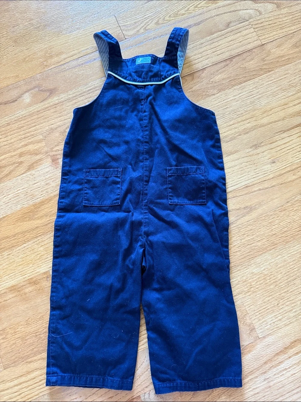 Janie and Jack Overall 6-12 mo Baby Boy Navy Blue